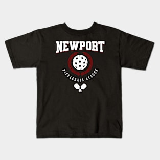 Newport Pickleball League Kids T-Shirt